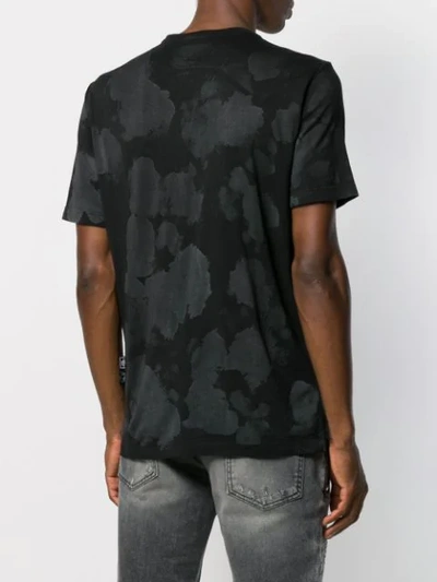 Shop John Richmond Relaxed-fit Logo Print T-shirt In Black