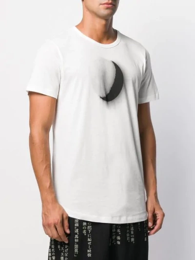 Shop Ann Demeulemeester Eclipse T-shirt In 002 Off White