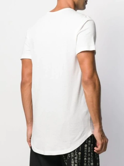 Ann Demeulemeester Moon-print Cotton T-shirt In 002 Off White