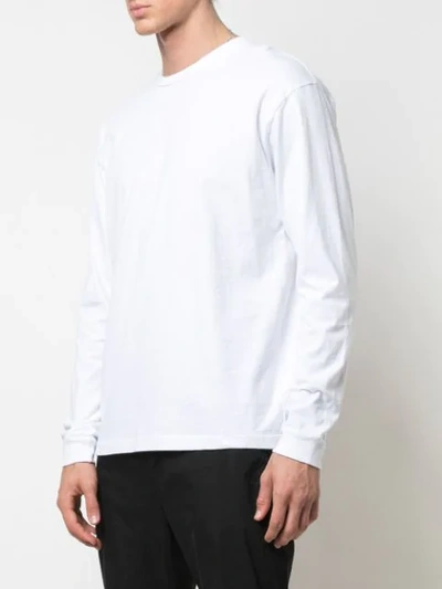 Shop John Elliott Crew-neck Sweatshirt In White