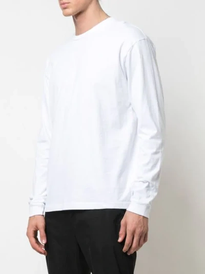 John Elliott Cotton-cashmere Blend Sweatshirt In White