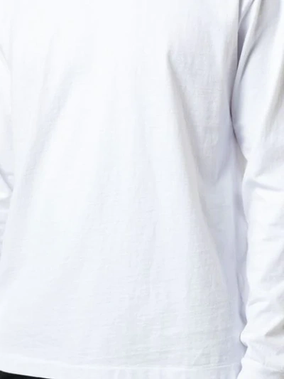 John Elliott Cotton-cashmere Blend Sweatshirt In White
