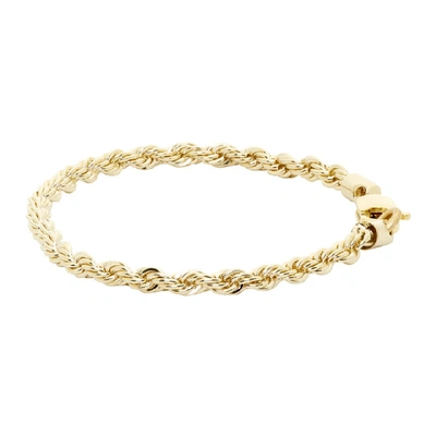Shop Laura Lombardi Gold Rope Chain Bracelet