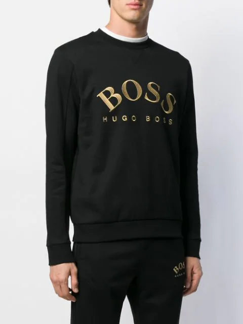 hugo boss jumper black