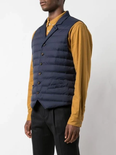 Shop Brunello Cucinelli Sleeveless Padded Gilet In Cp399
