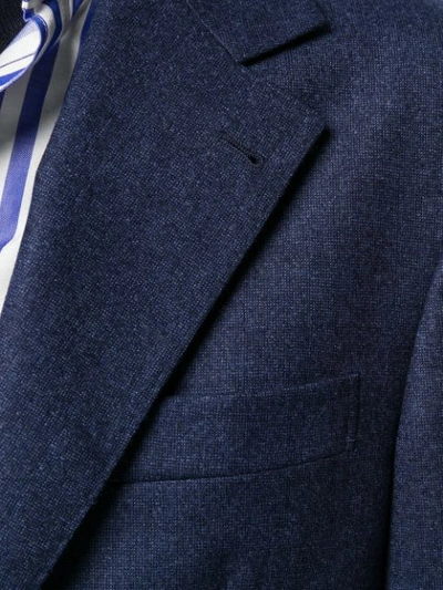 Shop Brunello Cucinelli Two Piece Suit - Blue