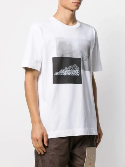 Shop Alyx Abstract Print T-shirt In White