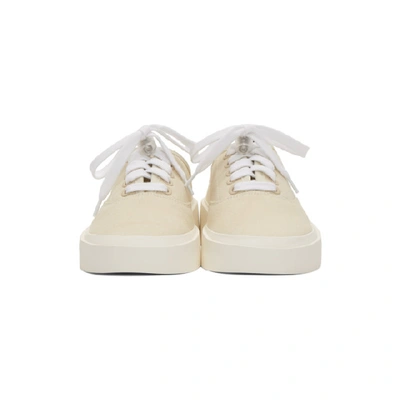 Shop Fear Of God Off-white 101 Backless Sneakers In 103