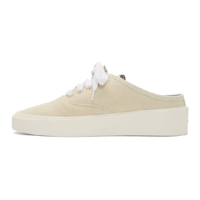 Shop Fear Of God Off-white 101 Backless Sneakers In 103