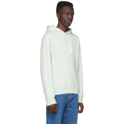 Shop Apc A.p.c. Green Maurice Hoodie In Vert Pale