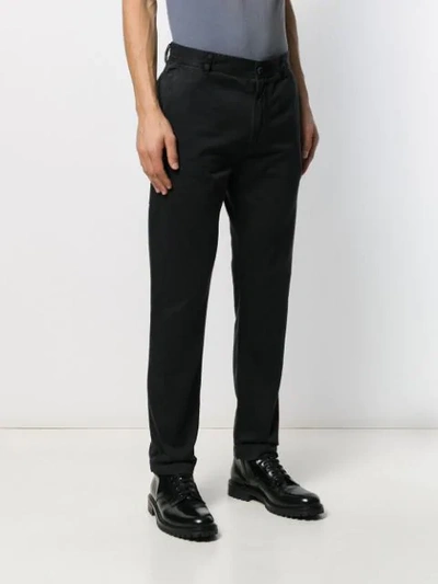 Shop Diesel P-jared Slim-fit Chinos In Black