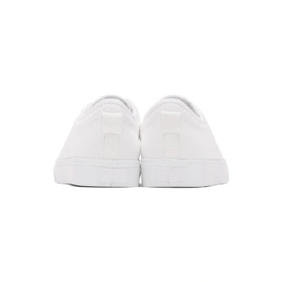 Shop Adidas Originals White Nizza Trefoil Sneakers