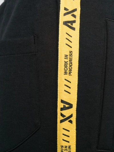 LOGO STRIPED TRACK PANTS