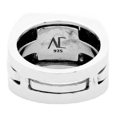 Shop Alan Crocetti Silver Puzzle Ring