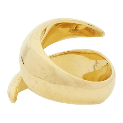Shop Alan Crocetti Gold Raptor Ring
