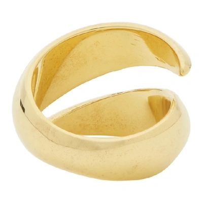 Shop Alan Crocetti Gold Raptor Ring