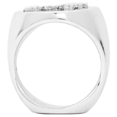 Shop Alan Crocetti Silver Hybrid Ring
