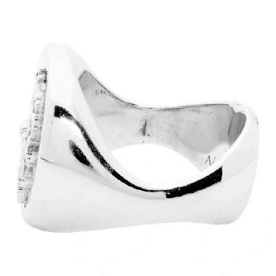 Shop Alan Crocetti Silver Hybrid Ring