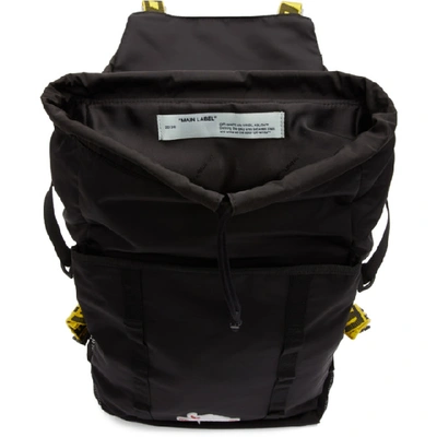 Shop Off-white Black Nylon Equipment Backpack