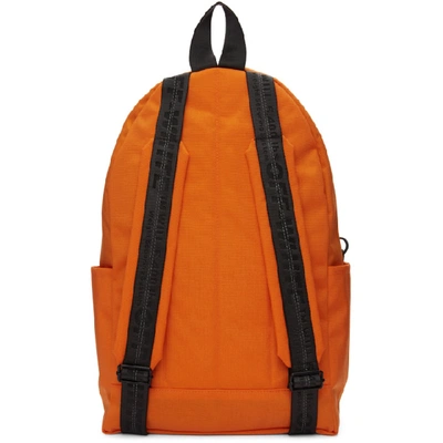 Shop Off-white Orange Quote Backpack