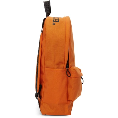 Shop Off-white Orange Quote Backpack