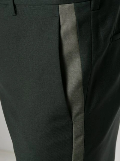 Shop Prada Straight-leg Tailored Trousers In Grey
