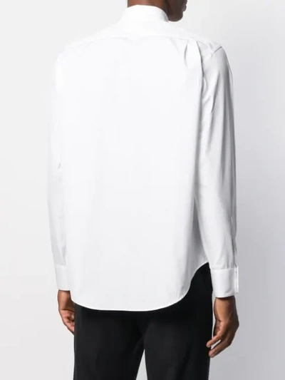 Shop Cobra Sc Removable Collar Shirt In White