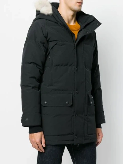 Shop Canada Goose Emory Parka In Black