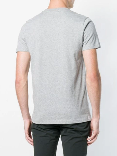 Shop Paul Smith Graphic Print T-shirt In Grey