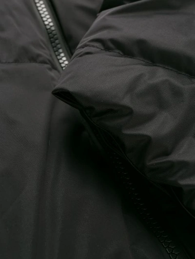 Shop Mammut Delta X Zipped Padded Jacket In Black