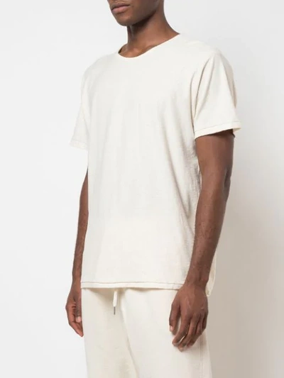 John Elliott University Oversized Cotton-jersey T-shirt In White
