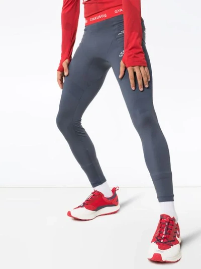 Shop Nike X Gyakusou Helix Leggings In  Blue: