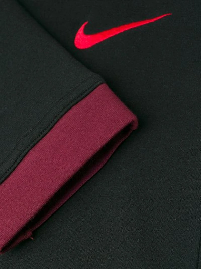 Shop Nike X Clot Zip-up Hoodie In 010 Black