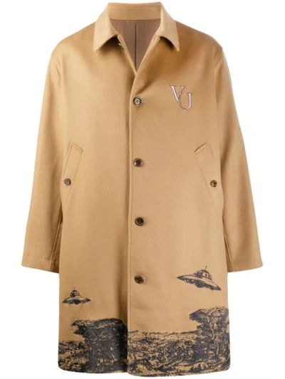 UFO PRINT COAT