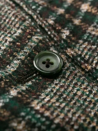 Shop Dolce & Gabbana Tartan Check Trousers In Green