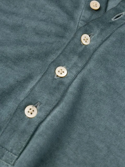 Shop Massimo Alba Long-sleeve Polo Shirt In Blue