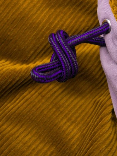 Shop Acne Studios Hooded Blouson In Purple