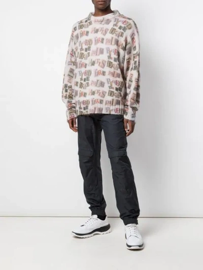 GRAPHIC PRINT JUMPER