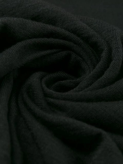TRANSIT SLIM-FIT CREW NECK PULLOVER - 黑色