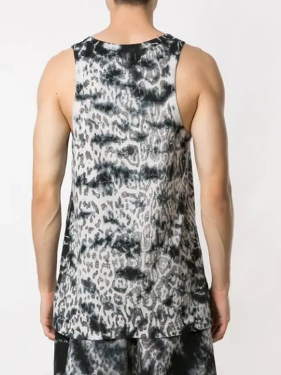 Shop Àlg + Olympikus Animal Print Vest In Grey