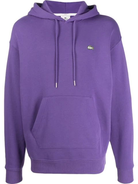 purple lacoste sweater