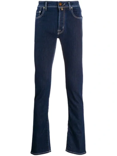 Shop Jacob Cohen Slim-fit Jeans In Blue