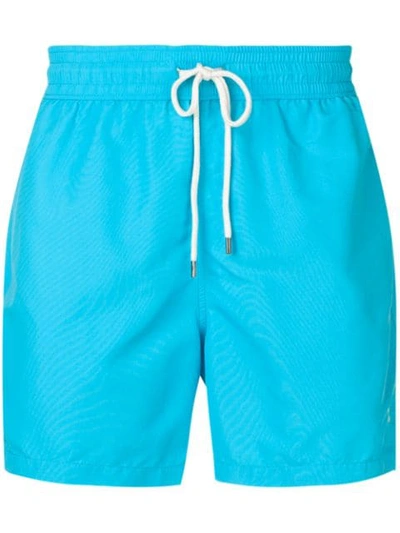 Shop Polo Ralph Lauren Classic Swim Shorts - Blue