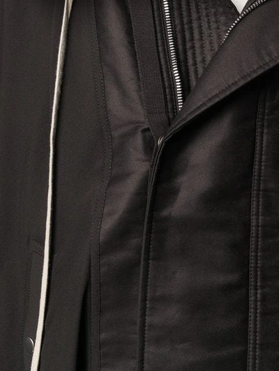 Shop Rick Owens Langer Parka - Schwarz In Black