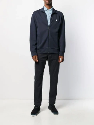 Shop Polo Ralph Lauren Lightweight Jacket In Blue