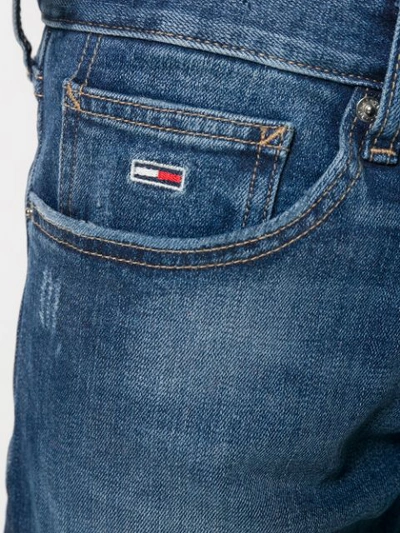 Shop Tommy Jeans Straight-leg Jeans In Blue