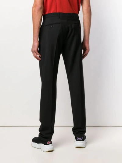 Shop Acne Studios Brobyn Tailored Trousers - Black