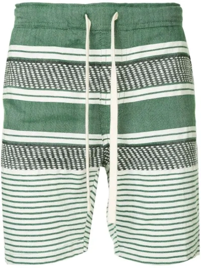 Shop Lemlem Rada Shorts In Green