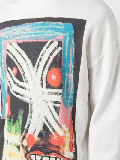 Haculla Till I Snap Drop Shoulder Sweatshirt In White