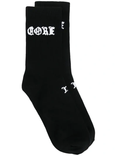 Shop Misbhv Core Socks In Black